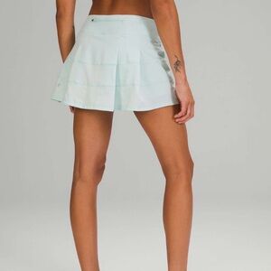Lululemon Pace Rival Mid-Rise Skirt in Delicate Mint